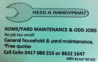 Photo: Need a Handyman Port Pirie?